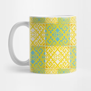 beautiful yellow pattern Mug